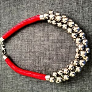 Chunky Silver Costume Necklace | Poshmark